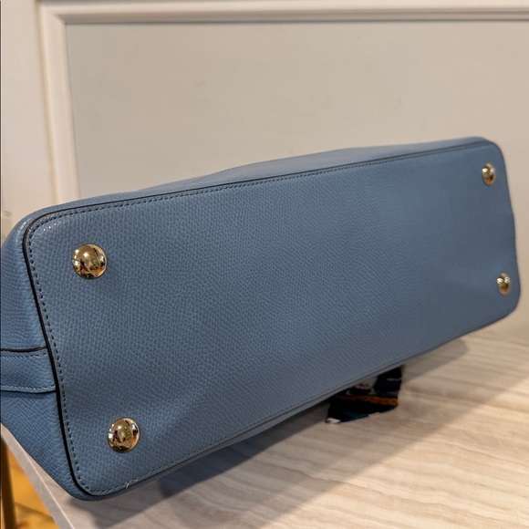 Coach Blue Leather Handbag - Picture 8 of 16